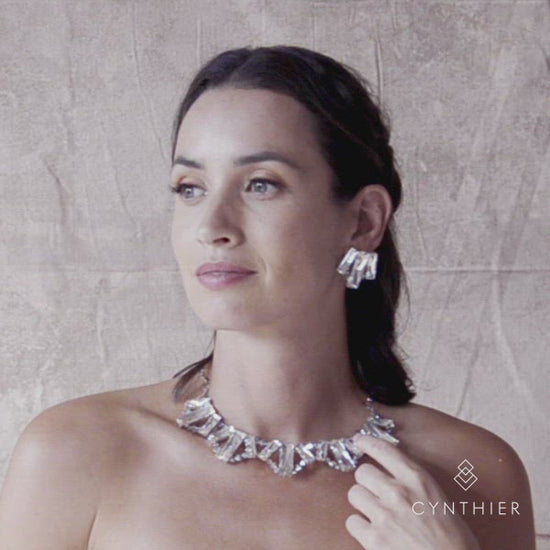 Kara crystal necklace & earrings
