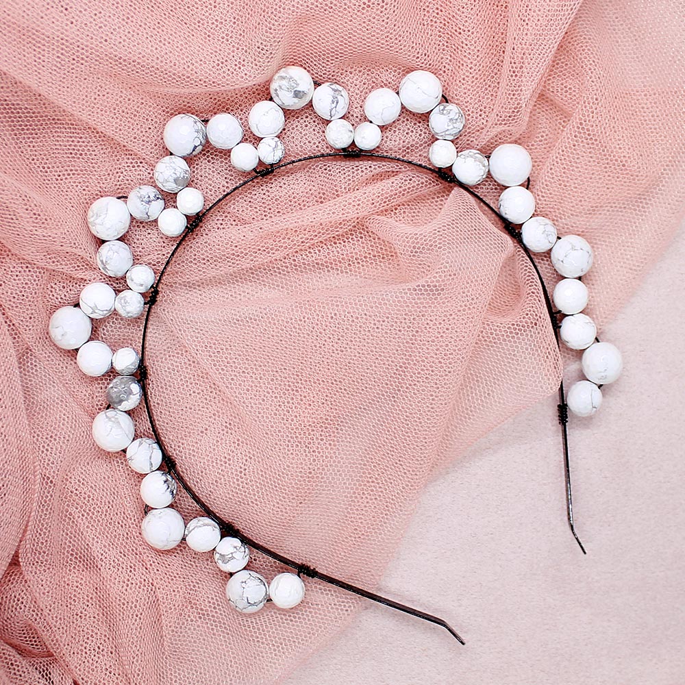 Jesy Pearl Crown Headband