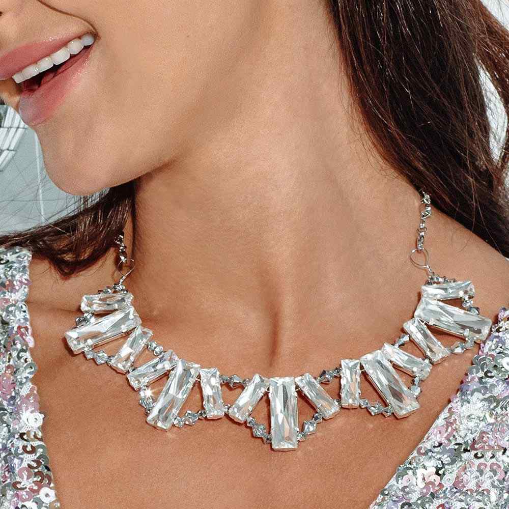 Kara crystal necklace