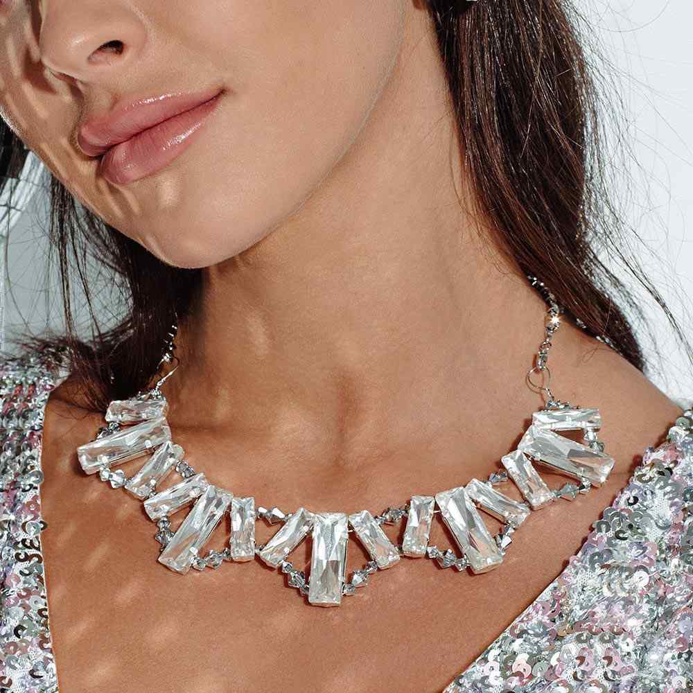 Kara crystal necklace