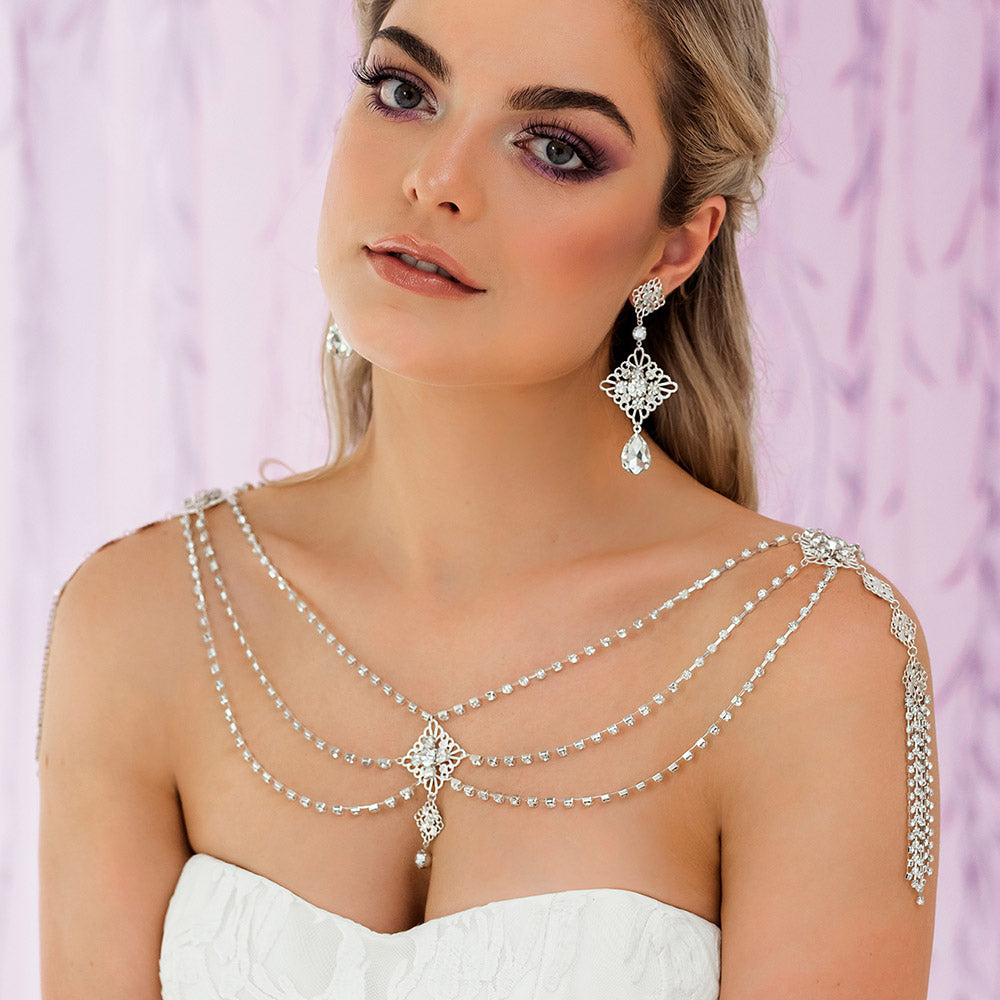 Nicola Bridal Shoulder Necklace