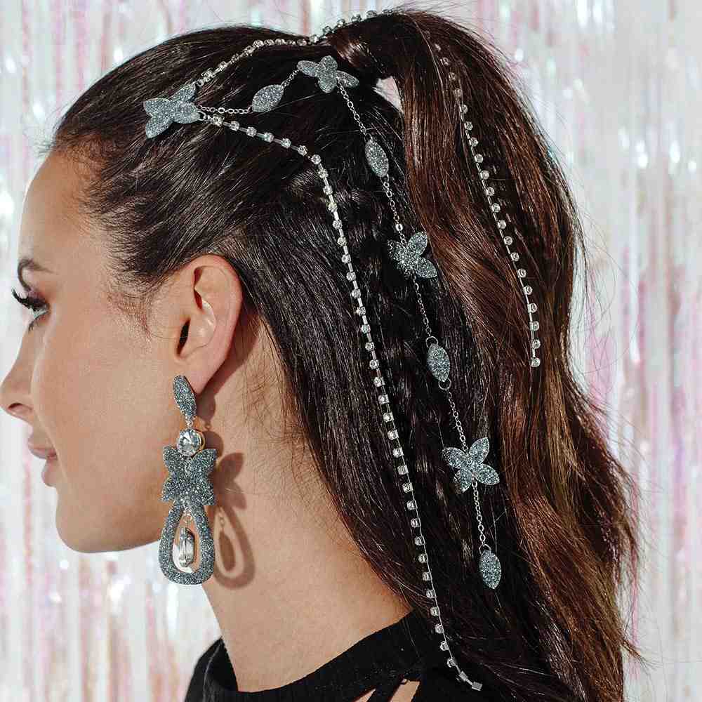 Ophelia Glitter Hair Chain