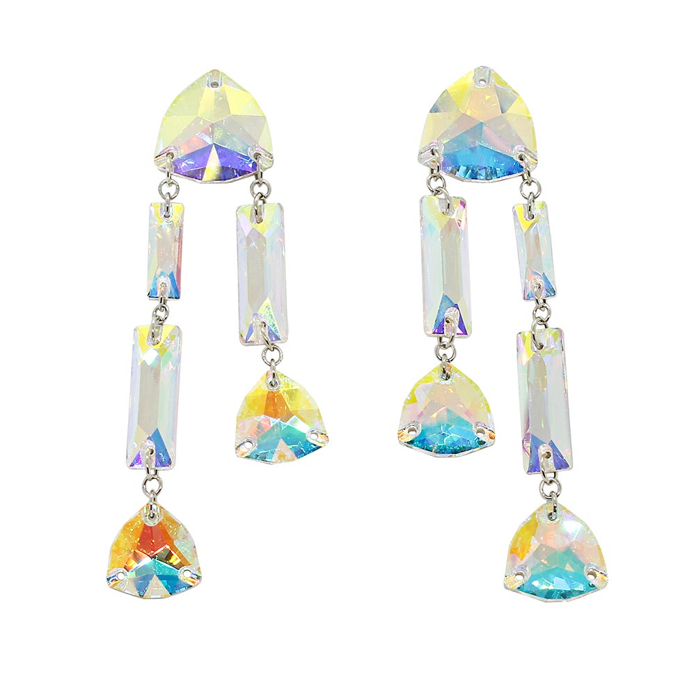 Xanadu Iridescent Crystal Earrings