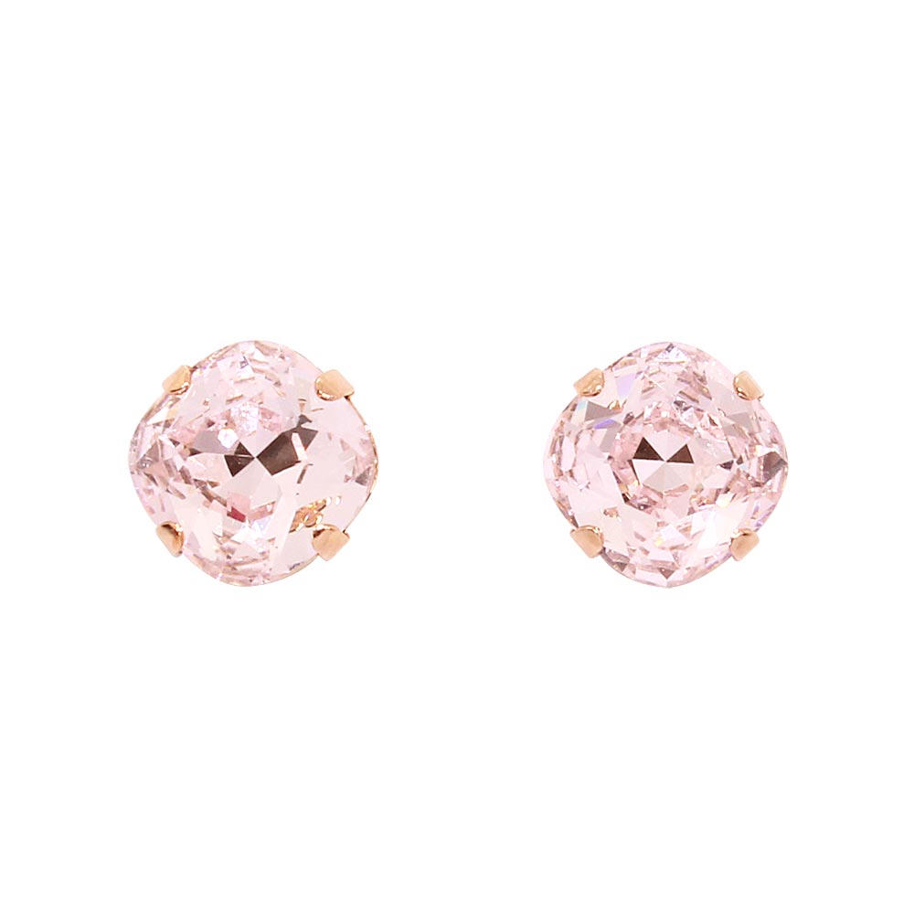 Zodiac Crystal Birthstone Stud Earrings