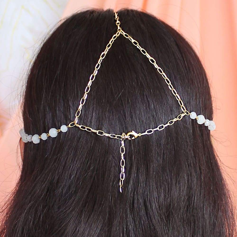 Alula Bohemian Head Chain from back