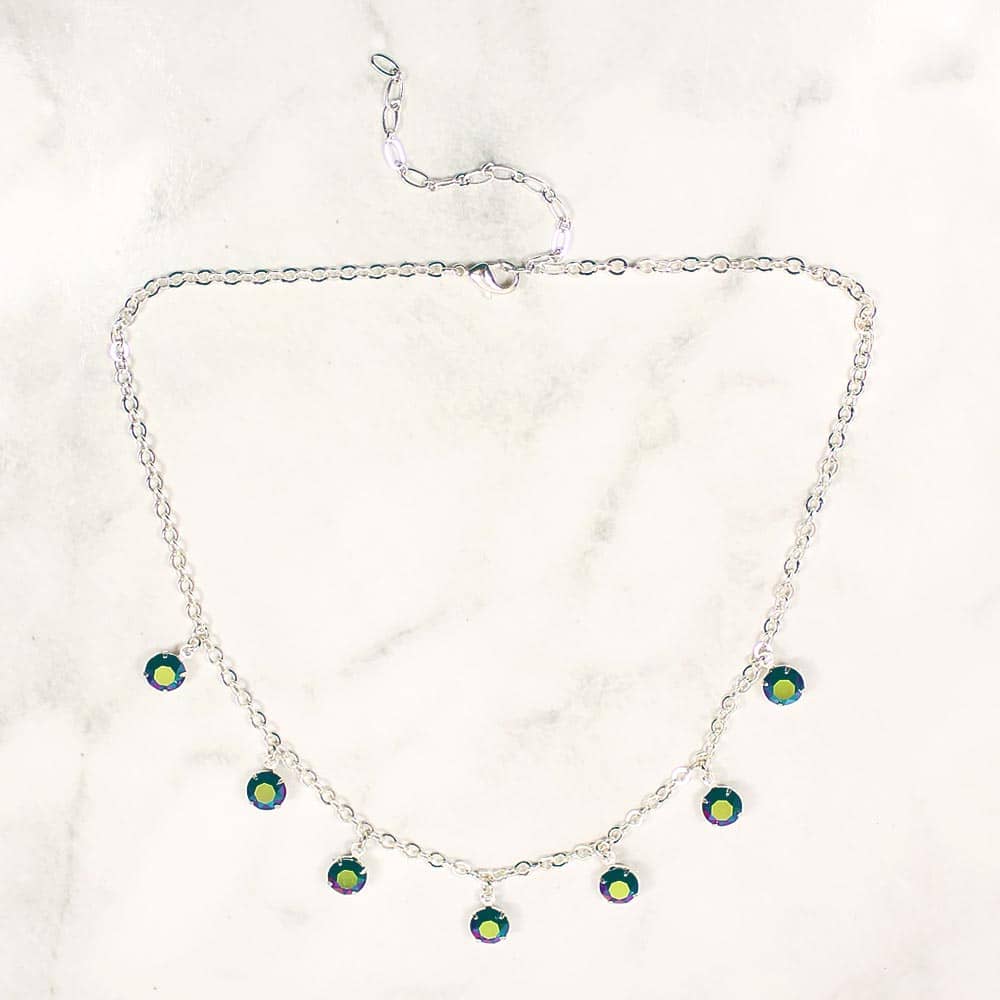 Harley Dainty Crystal Choker Necklace