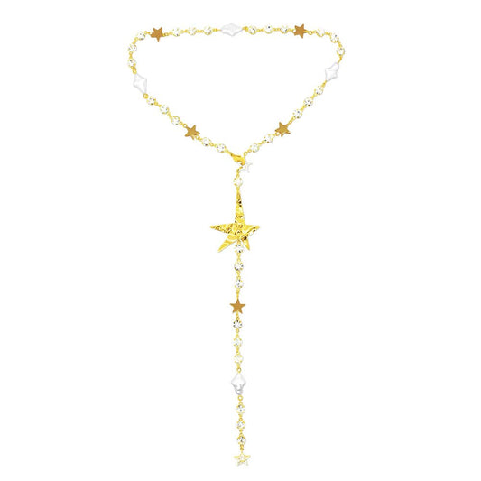 Iggy Long Lariat Star Necklace