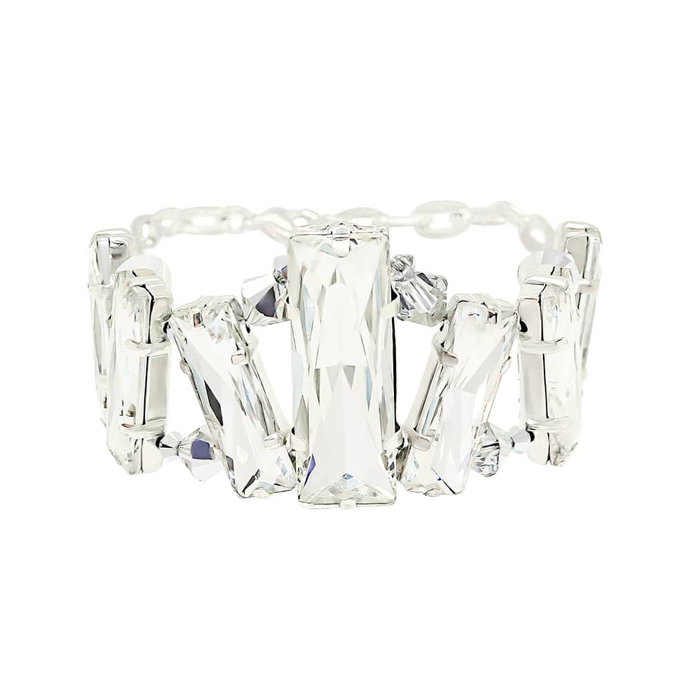 Kara Rectangle Crystal Bracelet