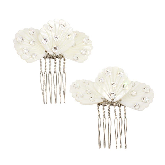 Nixi Pearl Shell Comb Set