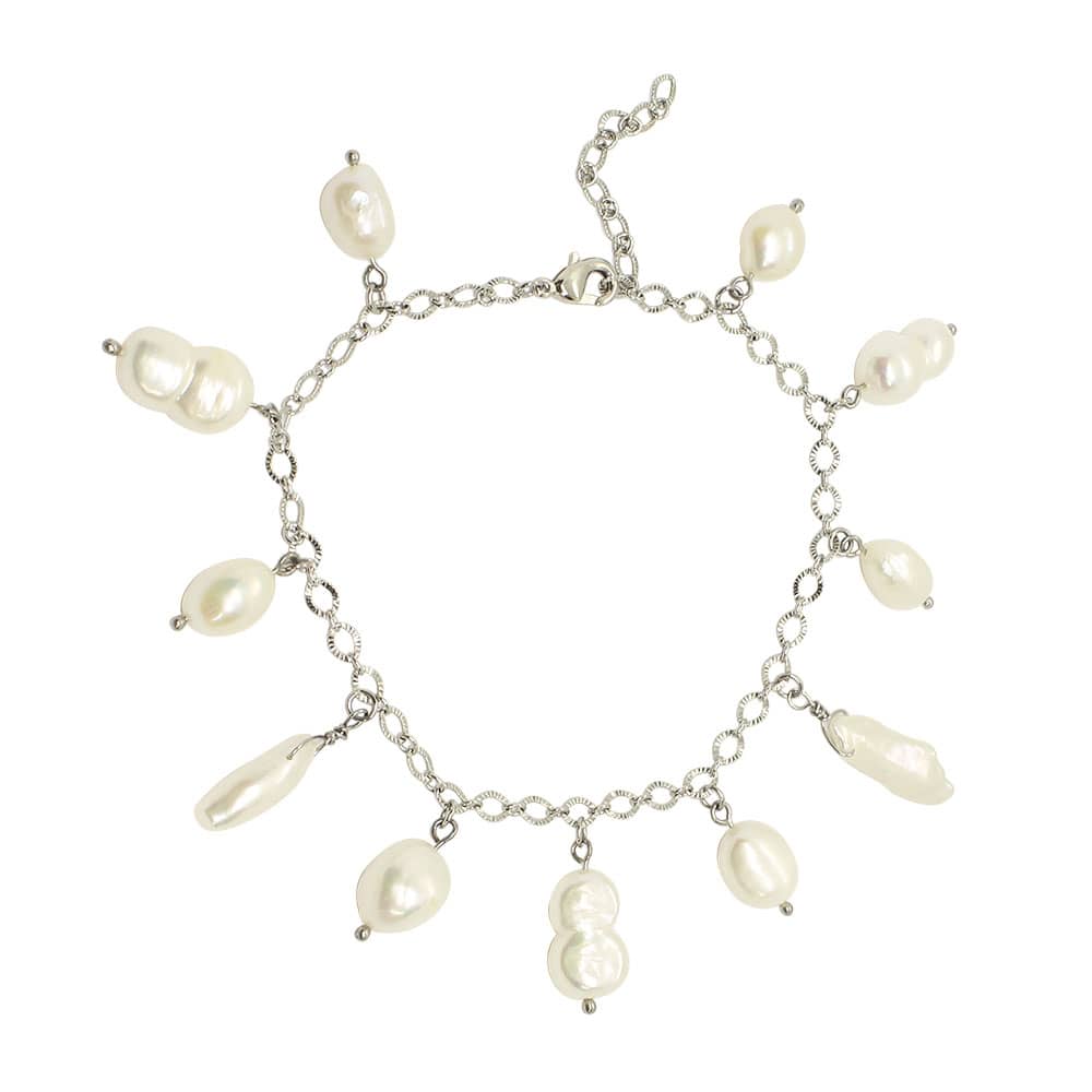 Sadie Freshwater Pearl Anklets single